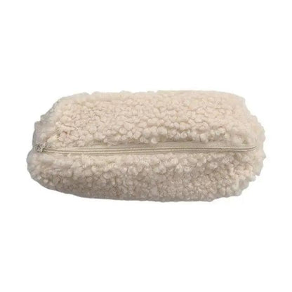 Soft Plush Pencil Case Stationery Pouch Cosmetic Zipper Pouch Bag Simple Lightweight Design Stevvex