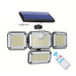 Solar Outdoor Lights 333 LEDs Motion Sensor Lights 4 Heads