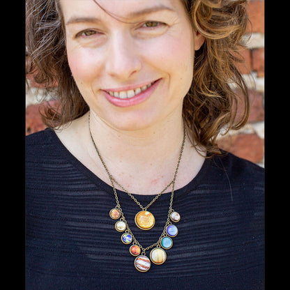 Solar System Necklace Princess Awesome & Boy Wonder