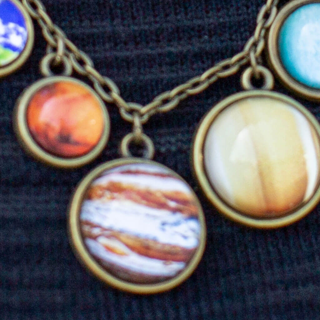 Solar System Necklace Princess Awesome & Boy Wonder