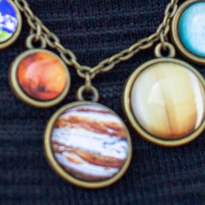 Solar System Necklace Princess Awesome & Boy Wonder