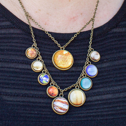Solar System Necklace Princess Awesome & Boy Wonder