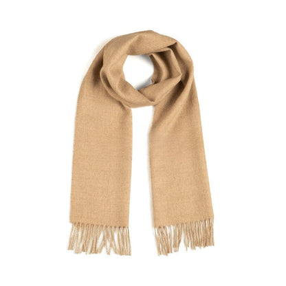 Solid Weave Brushed Alpaca Scarf Purely Alpaca