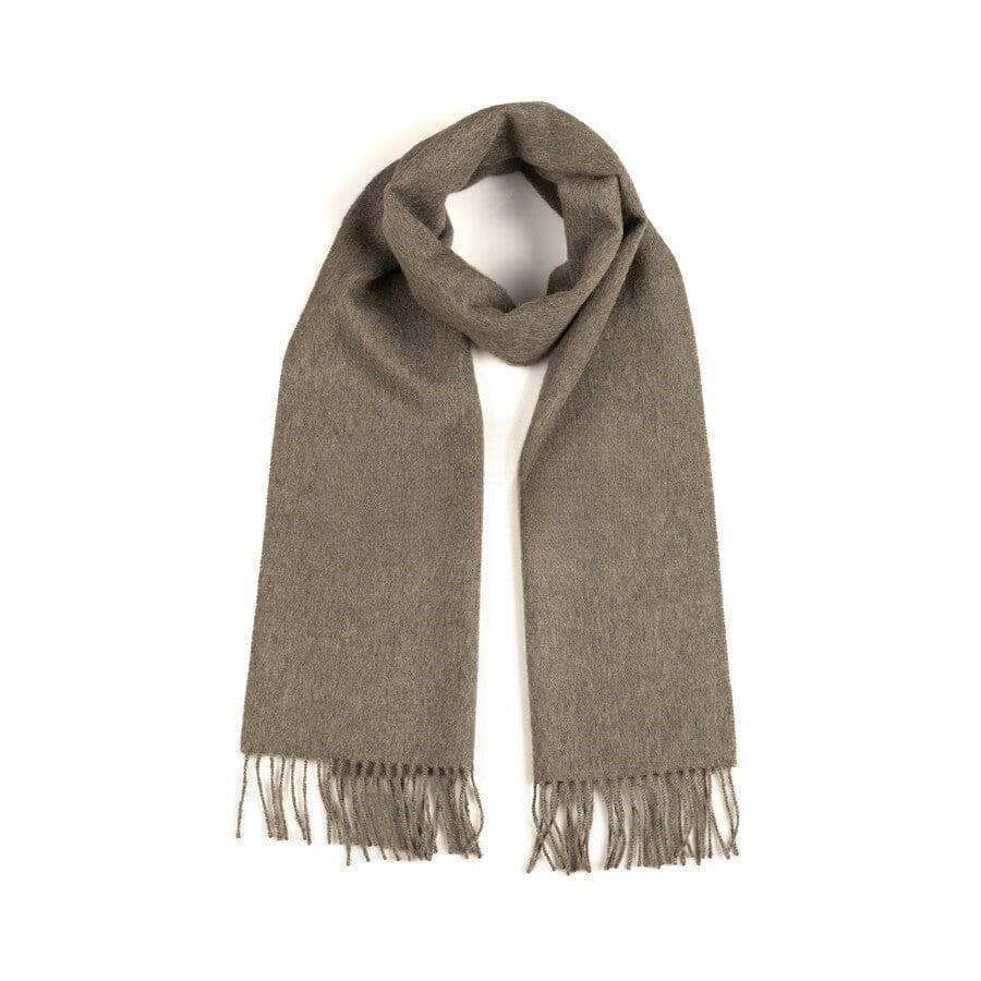 Solid Weave Brushed Alpaca Scarf Purely Alpaca