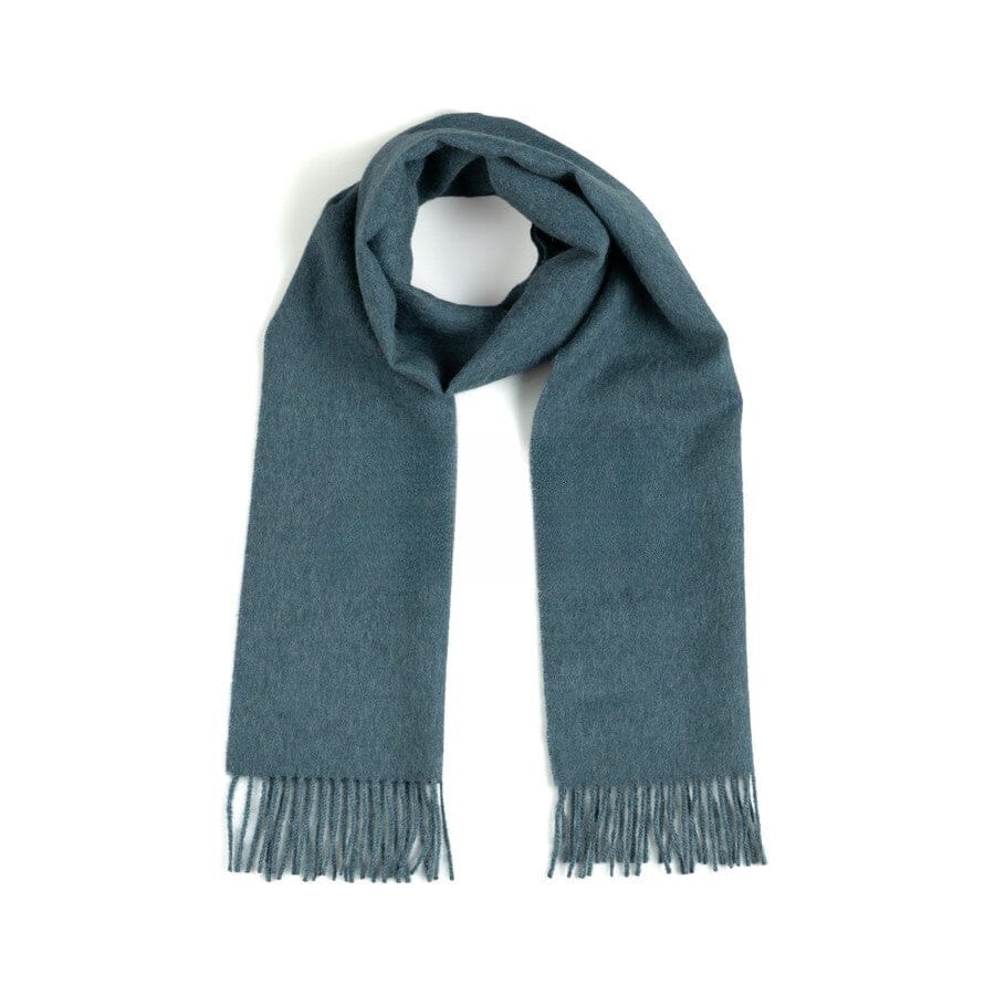 Solid Weave Brushed Alpaca Scarf Purely Alpaca