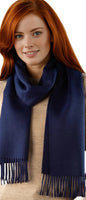 Solid Weave Brushed Alpaca Scarf Purely Alpaca