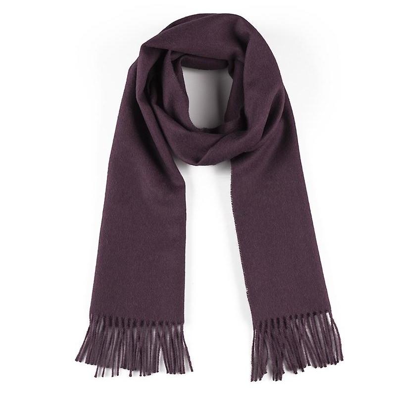 Solid Weave Brushed Alpaca Scarf Purely Alpaca