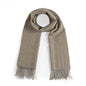 Solid Weave Brushed Alpaca Scarf Purely Alpaca