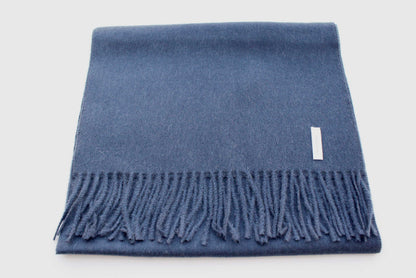 Solid Weave Brushed Alpaca Scarf Purely Alpaca