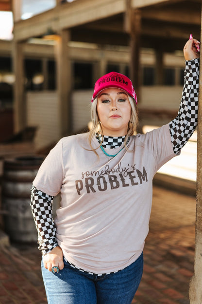 Somebody's Problem Graphic Tee Wild Junkie