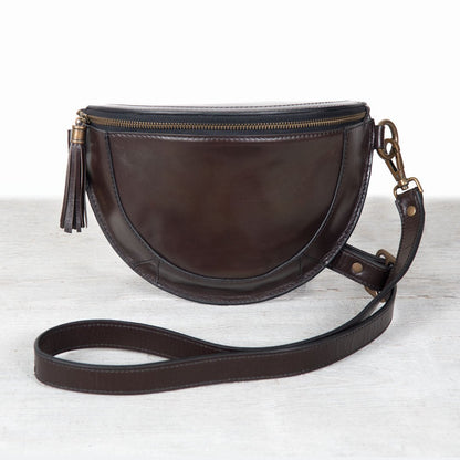 Sonoma Sling Bag in Deep Brown Urban-Equestrian