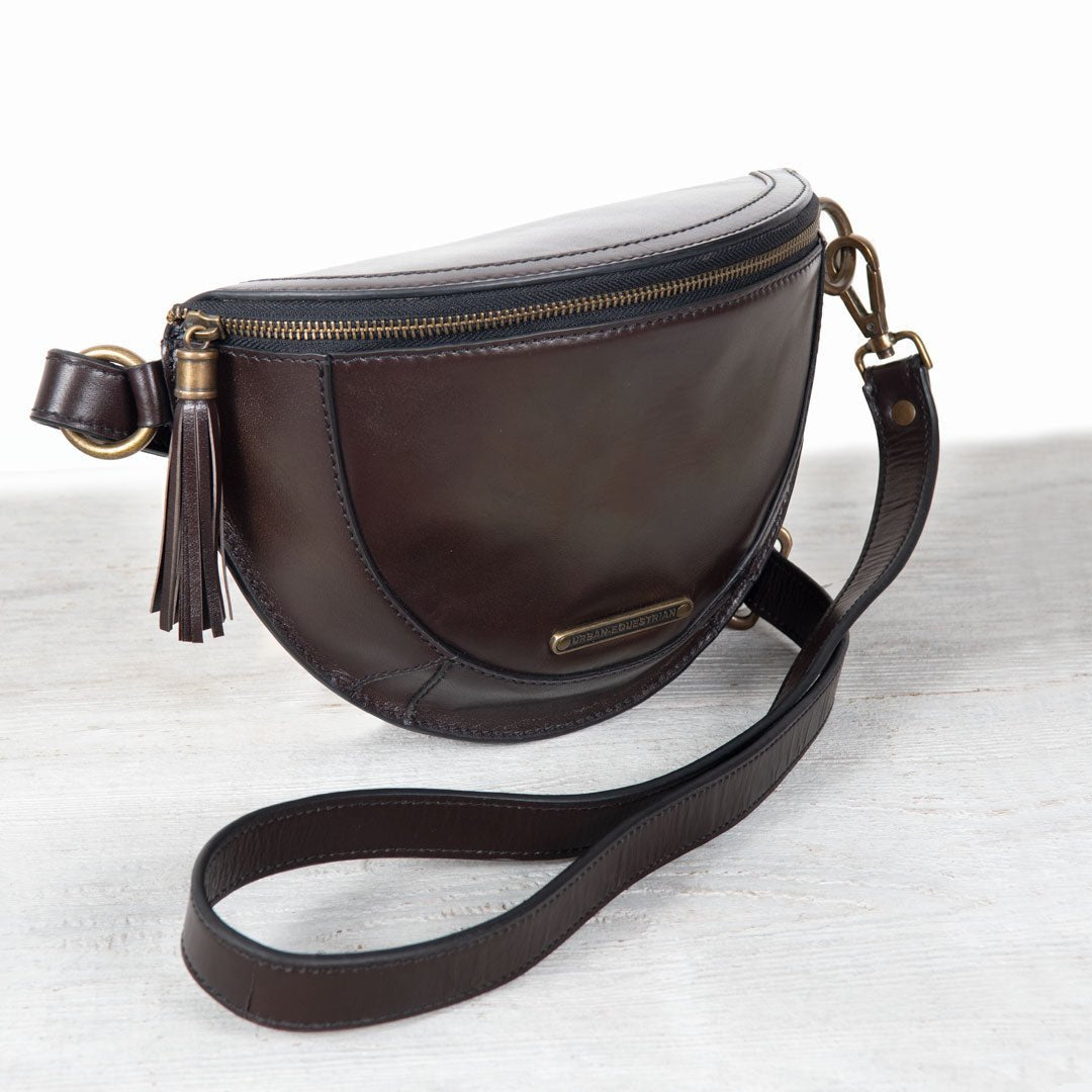 Sonoma Sling Bag in Deep Brown Urban-Equestrian
