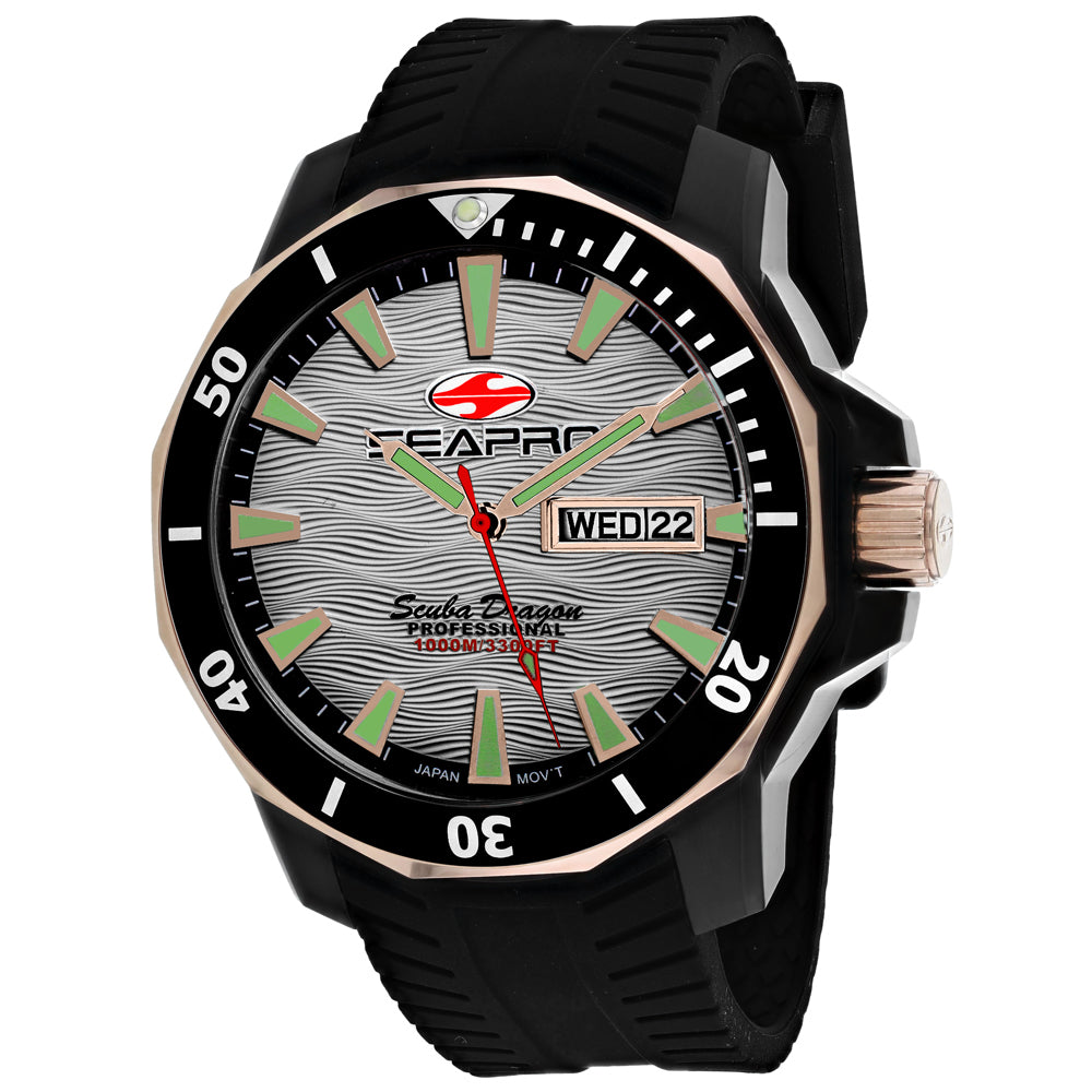 Seapro Men's Scuba Dragon Diver Limited Edition 1000 Meters Bids.com