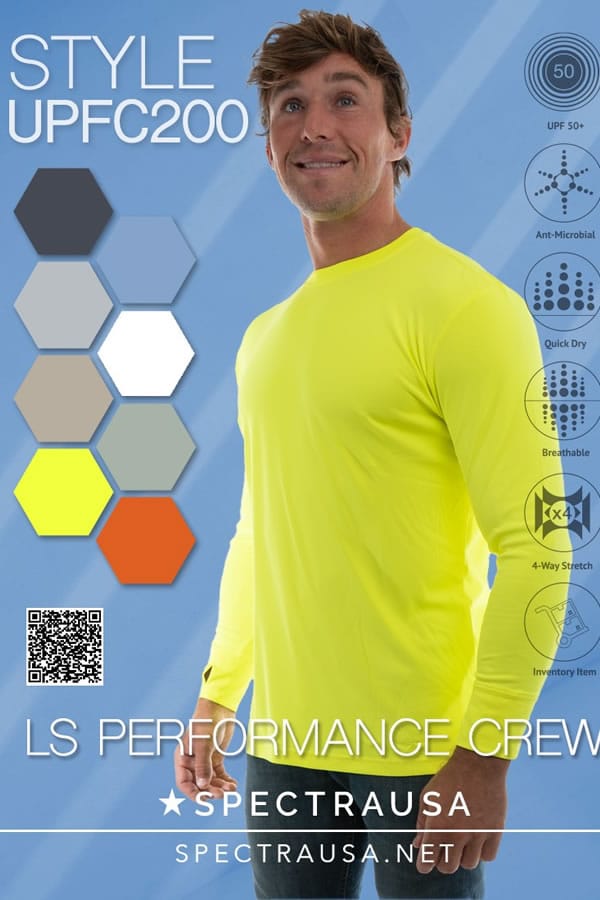 UPF 50 Performance Crew SpectraUSA