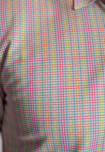 Spectrum Check Long Sleeve Tech Shirt Buki