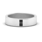 Square Diamond Mens Band Fascinating Diamonds