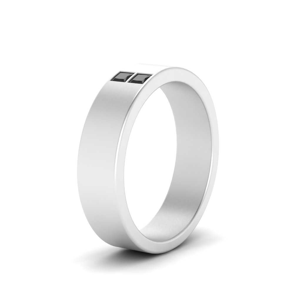 Square Diamond Mens Band Fascinating Diamonds