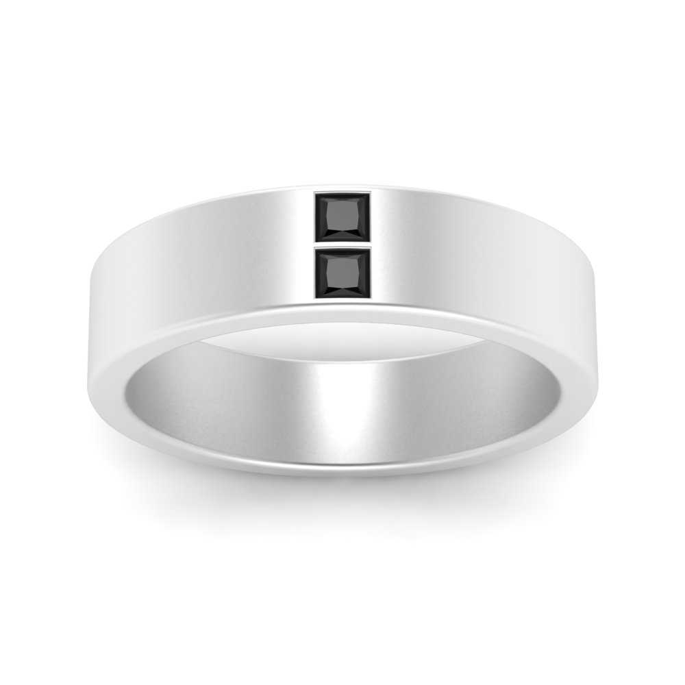 Square Diamond Mens Band Fascinating Diamonds