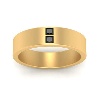 Square Diamond Mens Band Fascinating Diamonds