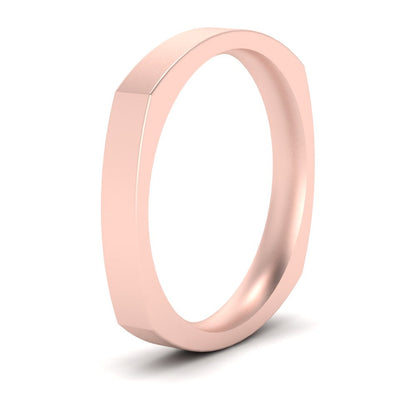 Square Comfort Fit Mens Wedding Band Fascinating Diamonds