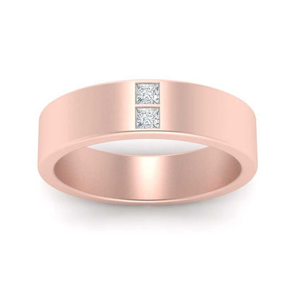 Square Diamond Mens Band Fascinating Diamonds