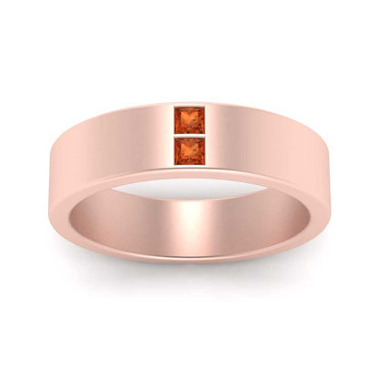 Square Diamond Mens Band Fascinating Diamonds