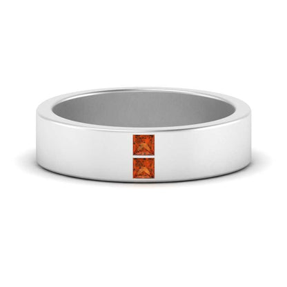 Square Diamond Mens Band Fascinating Diamonds
