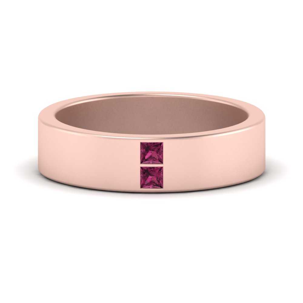 Square Diamond Mens Band Fascinating Diamonds