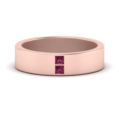 Square Diamond Mens Band Fascinating Diamonds