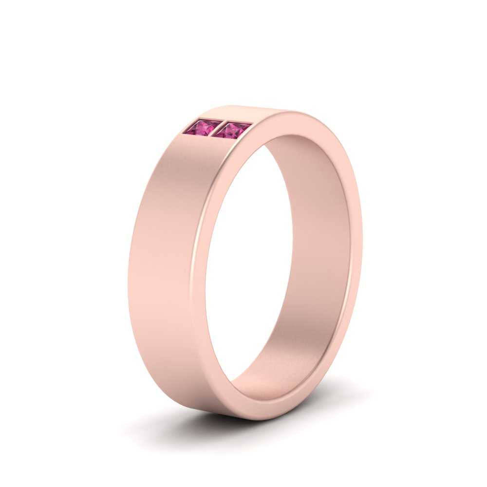Square Diamond Mens Band Fascinating Diamonds
