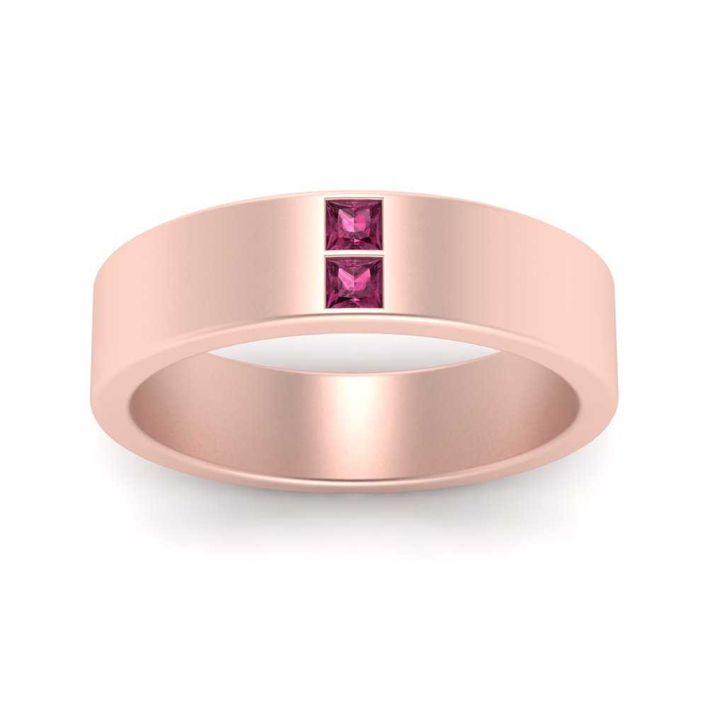 Square Diamond Mens Band Fascinating Diamonds