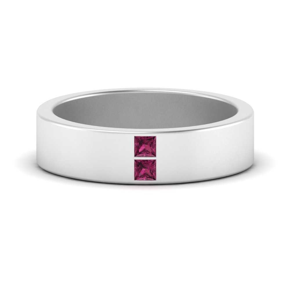 Square Diamond Mens Band Fascinating Diamonds