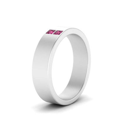 Square Diamond Mens Band Fascinating Diamonds