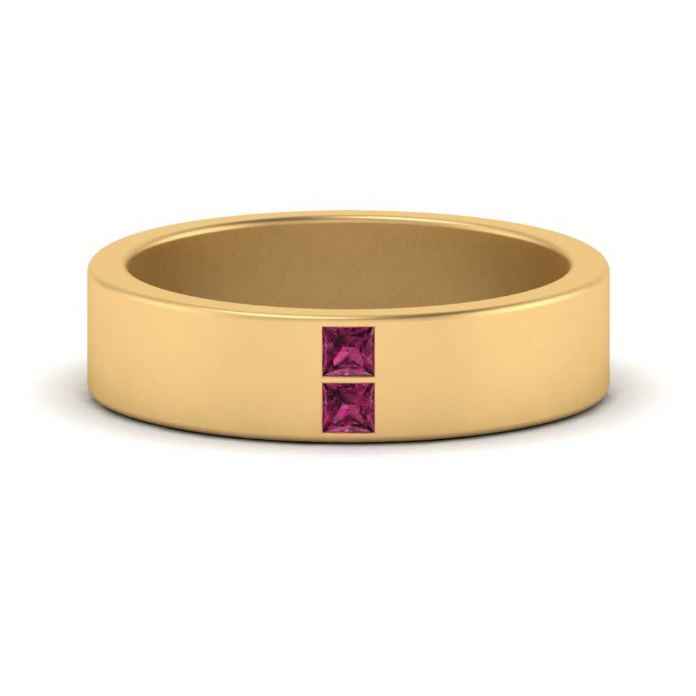 Square Diamond Mens Band Fascinating Diamonds