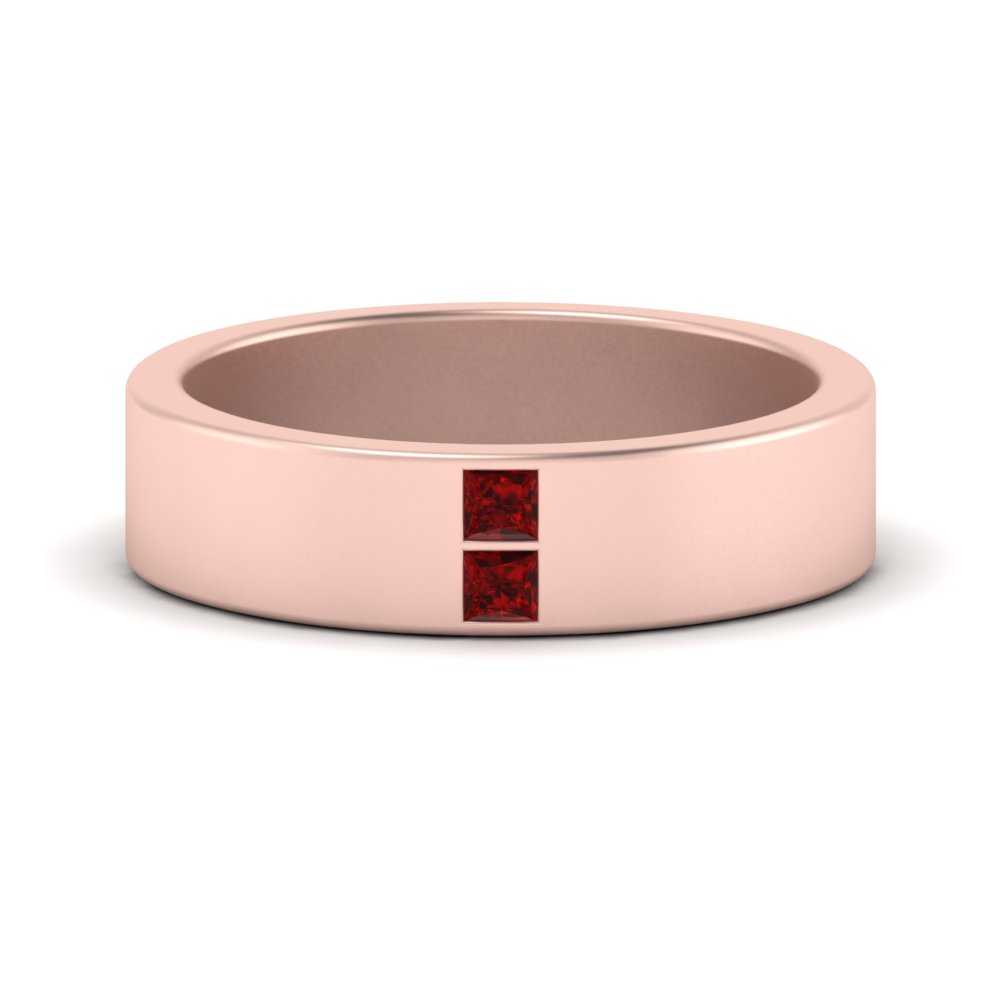 Square Diamond Mens Band Fascinating Diamonds
