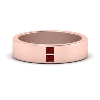 Square Diamond Mens Band Fascinating Diamonds