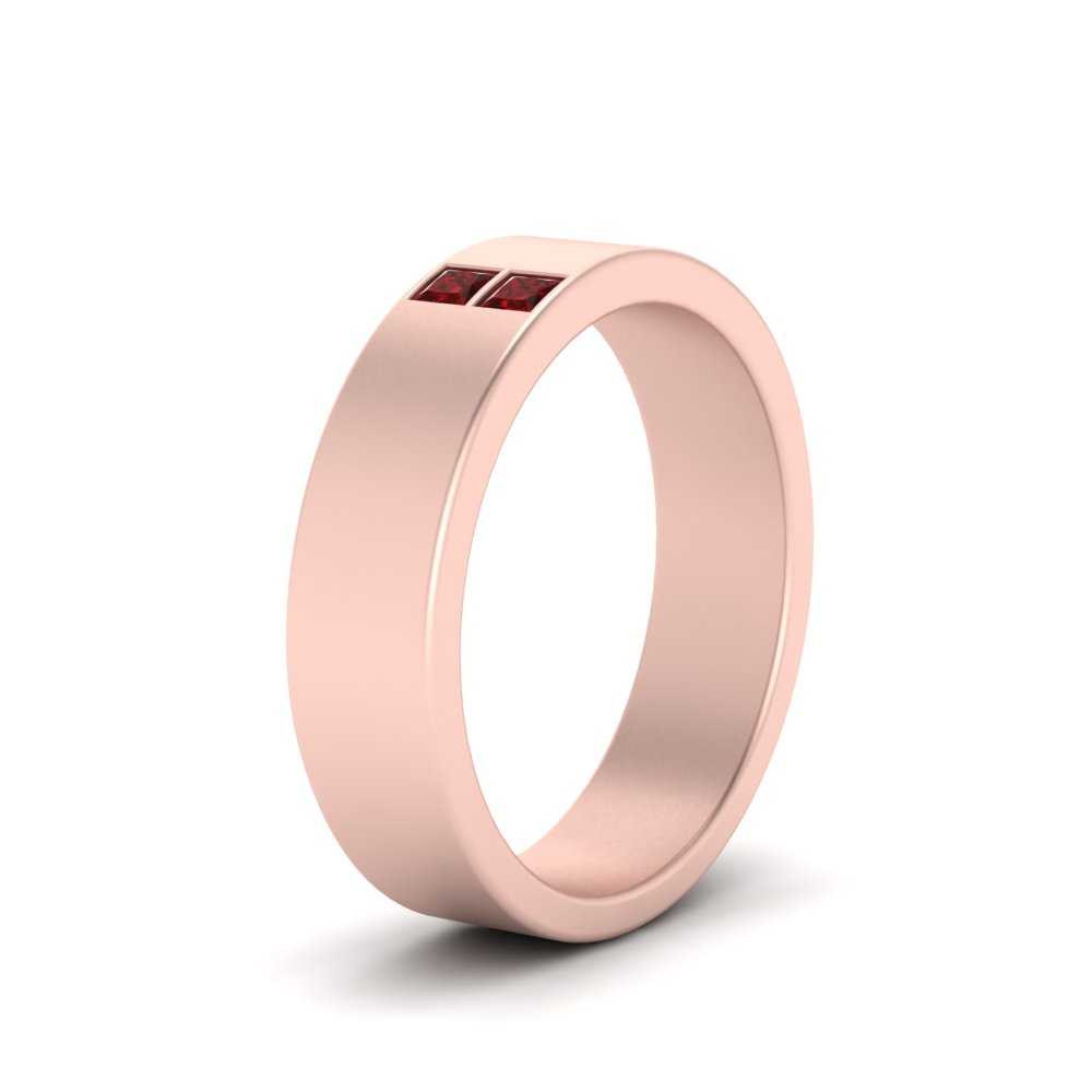 Square Diamond Mens Band Fascinating Diamonds