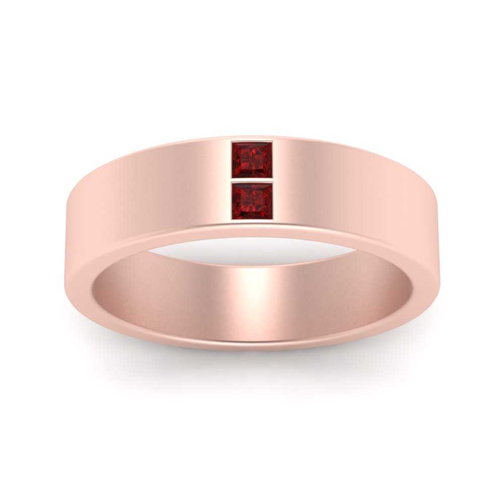 Square Diamond Mens Band Fascinating Diamonds