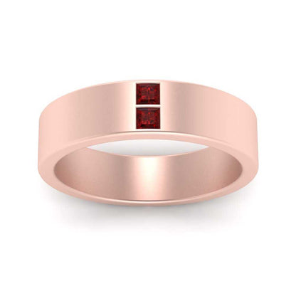 Square Diamond Mens Band Fascinating Diamonds