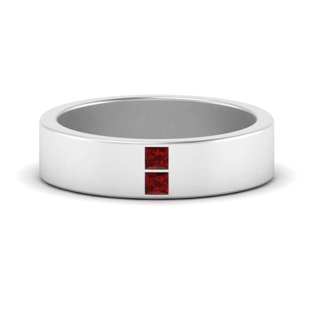Square Diamond Mens Band Fascinating Diamonds