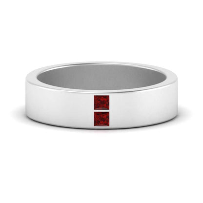 Square Diamond Mens Band Fascinating Diamonds