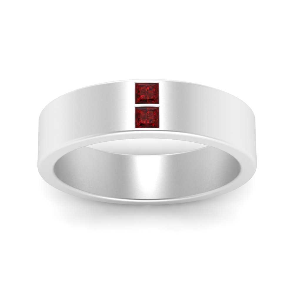 Square Diamond Mens Band Fascinating Diamonds