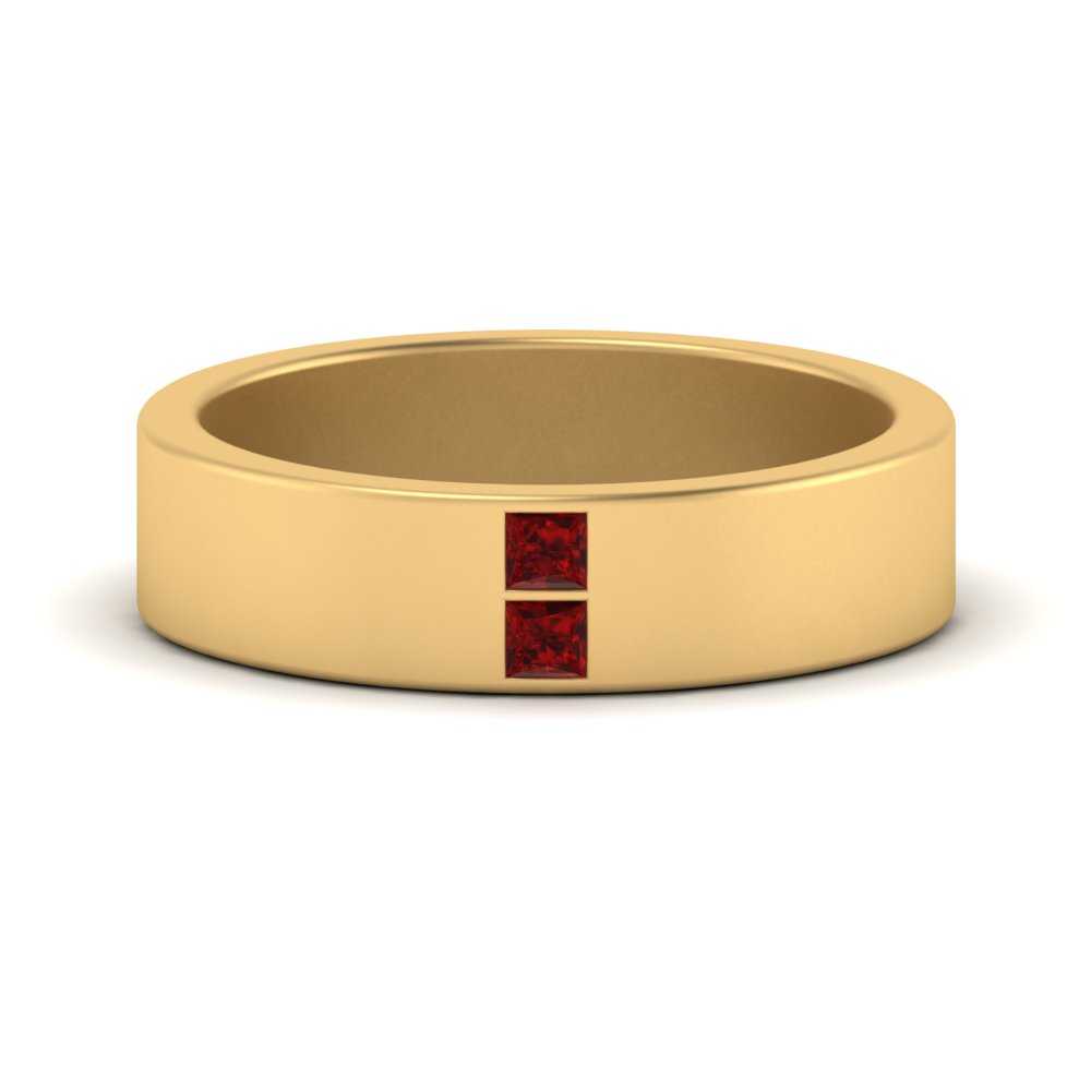 Square Diamond Mens Band Fascinating Diamonds