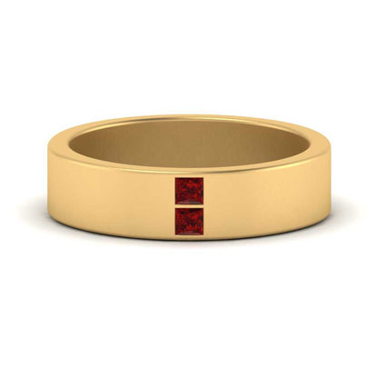 Square Diamond Mens Band Fascinating Diamonds