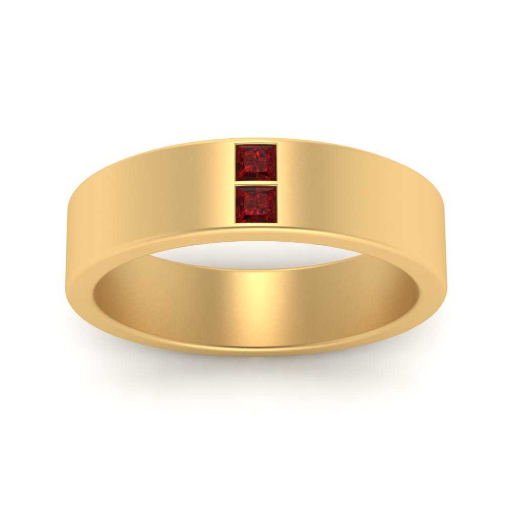 Square Diamond Mens Band Fascinating Diamonds