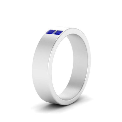 Square Diamond Mens Band Fascinating Diamonds