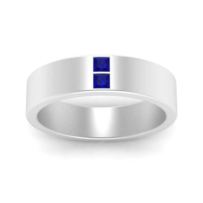 Square Diamond Mens Band Fascinating Diamonds