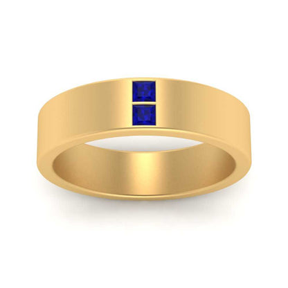 Square Diamond Mens Band Fascinating Diamonds