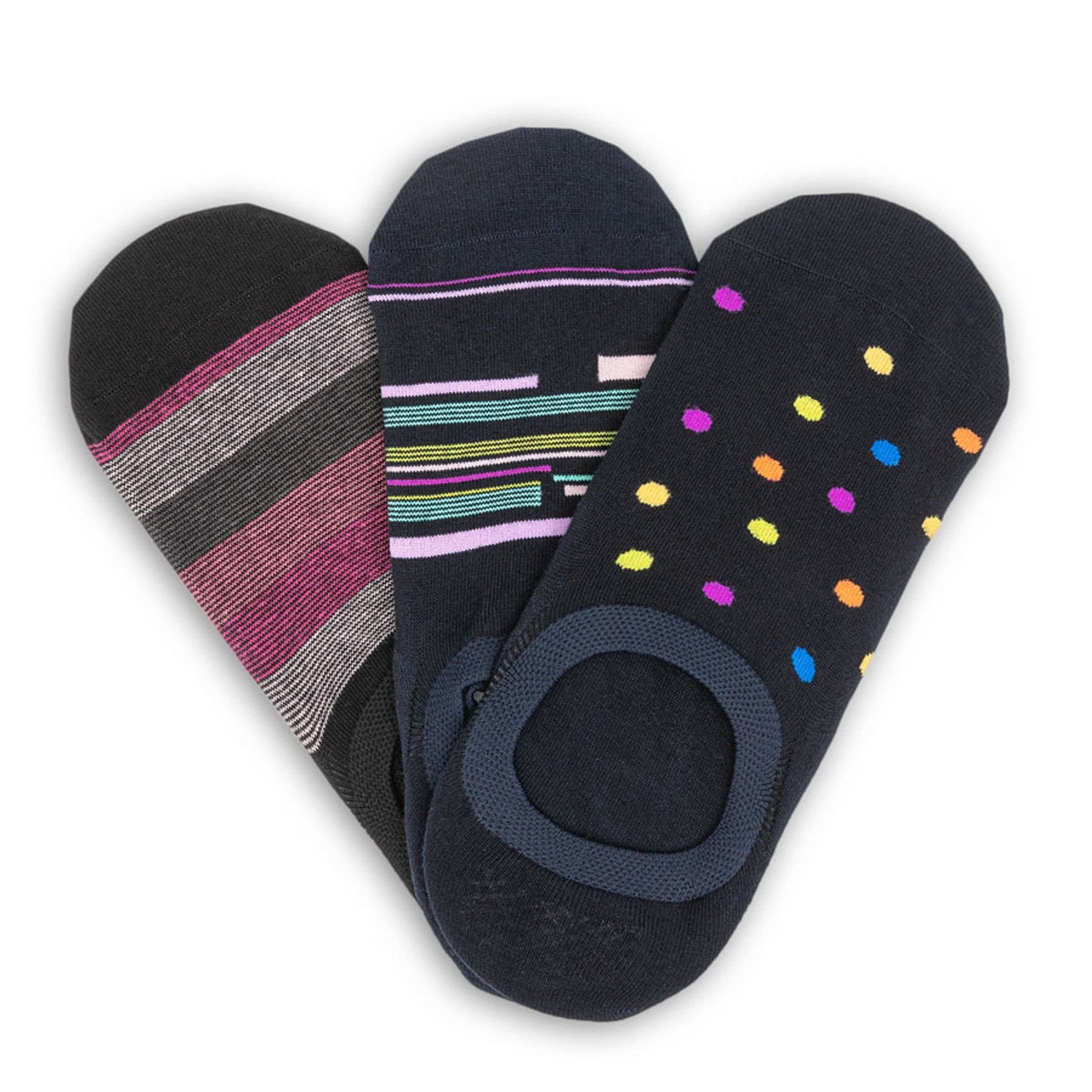 SS22 No-Show Sock 3-Pack B DeadSoxy