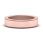 Flat Milgrain Mens Wedding Band Fascinating Diamonds